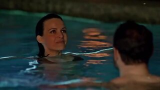 Carla Gugino in Bikini and brief Ass in Every Day