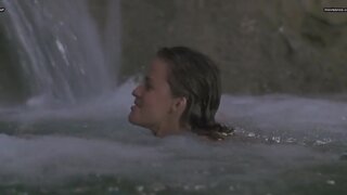 Elisabeth Shue fooling around in the water in Cocktail