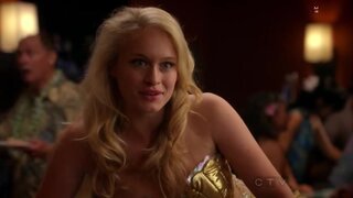 Leven Rambin in Mermaid costume on Scoundrels s01e07