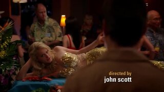 Leven Rambin in Mermaid costume on Scoundrels s01e07