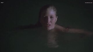 Janie Squire Nude skinny dipping in Piranha 1978