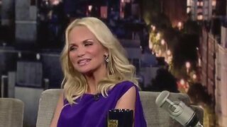 Kristin Chenoweth Legs and being provocative on Letterman