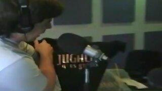 Connie Mengotti in Thong and Topless on the Radio