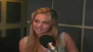Connie Mengotti in Thong and Topless on the Radio