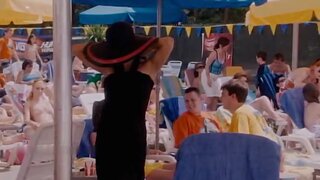Salma Hayek and Maria Bello in Swimsuit, Bikini in Grown Ups