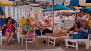 Salma Hayek and Maria Bello in Swimsuit, Bikini in Grown Ups