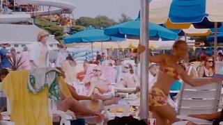 Salma Hayek and Maria Bello in Swimsuit, Bikini in Grown Ups