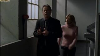 Claire Goose bouncing boobs in Waking The Dead