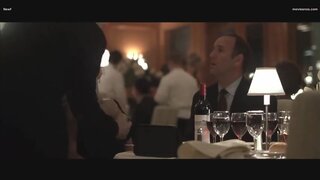 Melissa Mascara getting felt up in restaurant in End of Days