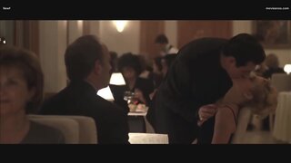 Melissa Mascara getting felt up in restaurant in End of Days