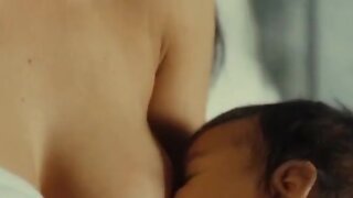 Mylene Jampanoi Breastfeeding in Gainsbourg Vie heroique