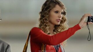 Taylor Swift from Sony iSweep Camera Ad