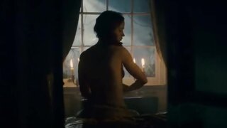 Emily Blunt Topless and Side Boob in Wolfman