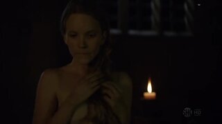 Tamzin Merchant Topless on The Tudors s04e05