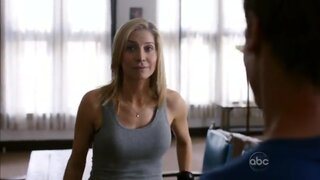 Elizabeth Mitchell in tank top on V S1e10