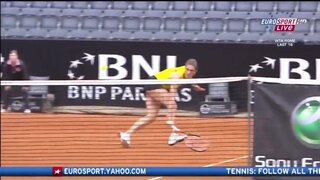 Serena Williams Upskirt video at WTA Rome 2010