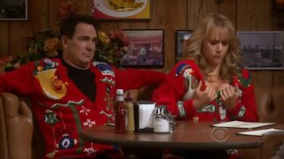 Megyn Price Cleavage on Rules of Engagement S4e4