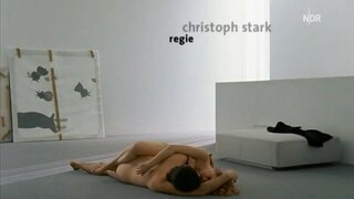 Petra Morze Nude on the ground in Tatort. Das Lacheln der Madonna
