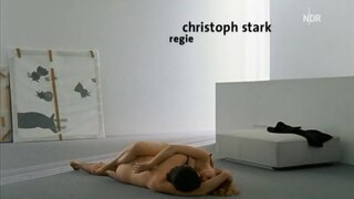 Petra Morze Nude on the ground in Tatort. Das Lacheln der Madonna