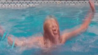 Suzanne Somers Nude in pool in Magnum Force