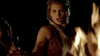 Cristina Sola, Luna Roca and Alicia Beltran Topless in Lysistrata