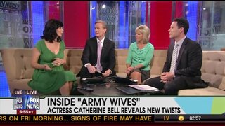 Catherine Bell on Fox and Friends