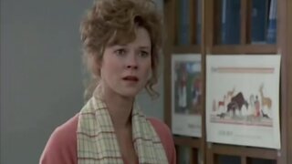 JoBeth Williams Topless and running around in school in Teachers