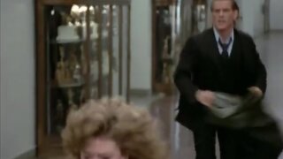 JoBeth Williams Topless and running around in school in Teachers
