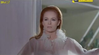 Luciana Paluzzi Looking Sexy in A Black Veil For Lisa