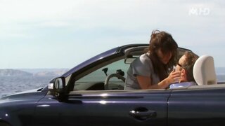 Soleine Talis Exposed Tits riding in car from Au Bonheur Des Homme