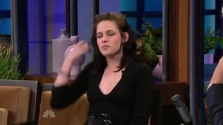 Kristen Stewart on Tonight Show with Jay Leno