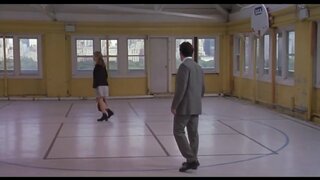 Jennifer Aniston Upskirt to Thong in Object of my Affection