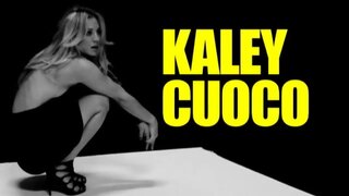 Kaley Cuoco Hot Maxim magazine March 2010 photoshoot video