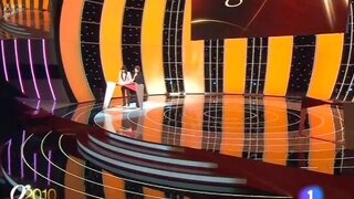 Ana Belen in See-Through dress showing Nipples at Goya Awards 2010