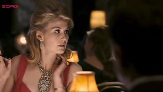 Rosamund Pike smoking in An Education