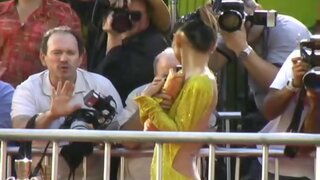 Bai Ling Slips a Boob on the red carpet