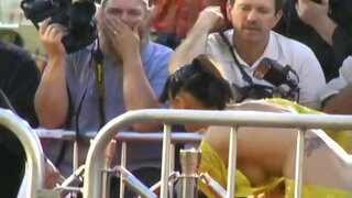 Bai Ling Slips a Boob on the red carpet