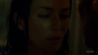 Annie Wersching in towel on 24 S8e6