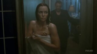 Annie Wersching in towel on 24 S8e6