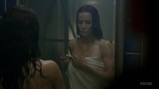 Annie Wersching in towel on 24 S8e6