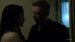 Annie Wersching in towel on 24 S8e6