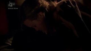 Lisa Backwell side boob and Sex scene on Skins s04e01