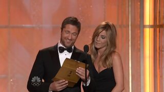 Jennifer Aniston at the Golden Globes
