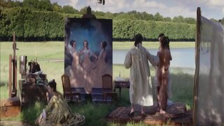 Lea Wiazemsky Bare Breasts, Ass, and Brief Bush from Louis XV le Soleil Noir