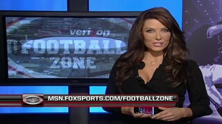 Rebecca Grant showing a little Cleavage from the fox preshow