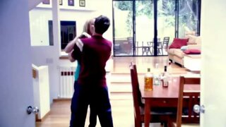 Brie Larson in See Thru Bra and Panties in The Babysitter