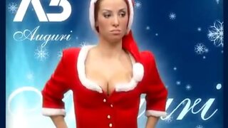 Silvia Caravello Italian journalist Sexy Christmas Wishes
