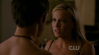 Katie Cassidy in Bra and Panties from Melrose Place S01E12