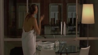 Estelle Lefebure Nude Showering from Otages