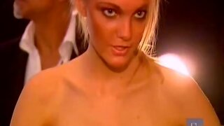 Caroline Trentini Getting Ass Rubbed Down